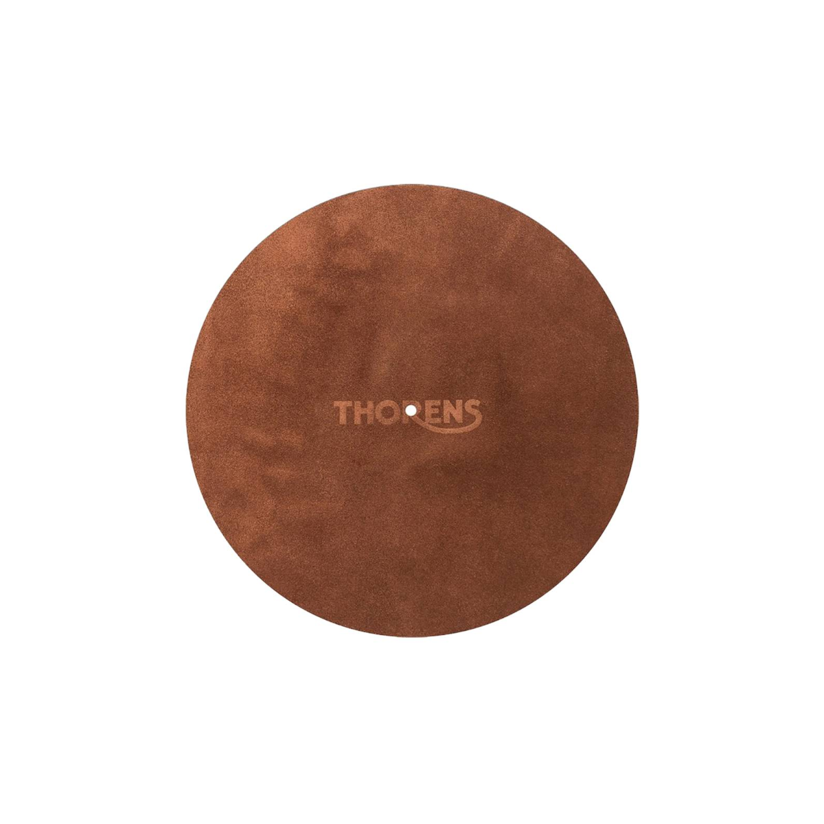 Feutrines platines vinyles - Thorens - Feutrine cuir marron