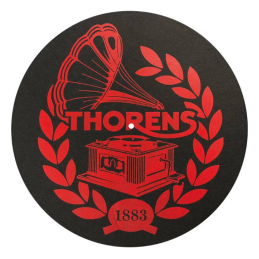Feutrines platines vinyles hifi - Thorens - Feutrine logo 1883