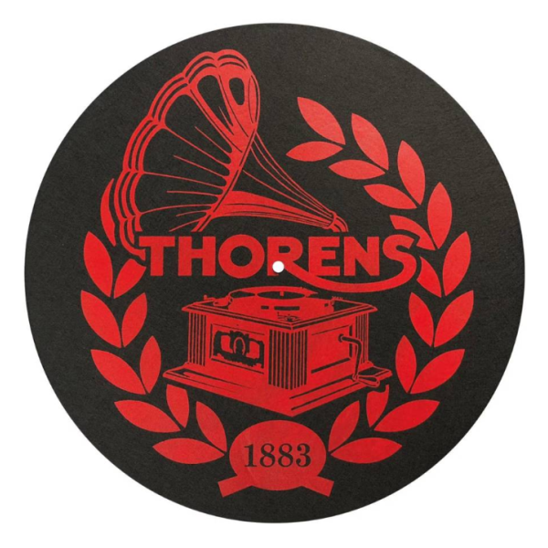 Feutrines platines vinyles - Thorens - Feutrine logo 1883