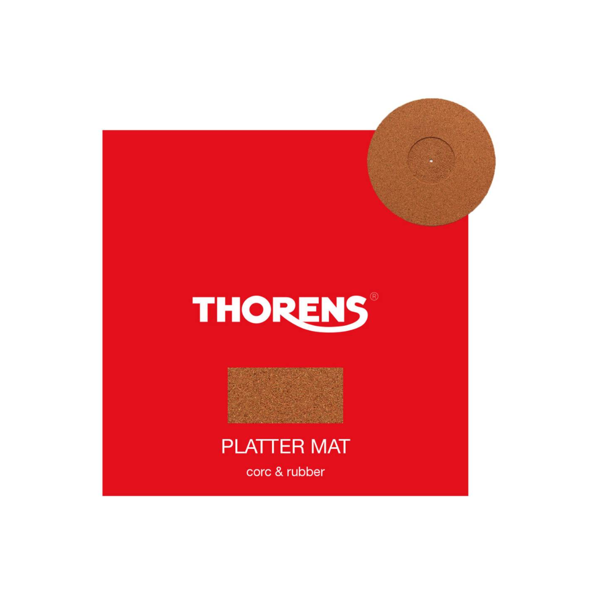 Feutrines platines vinyles - Thorens - Feutrine DM208 liège