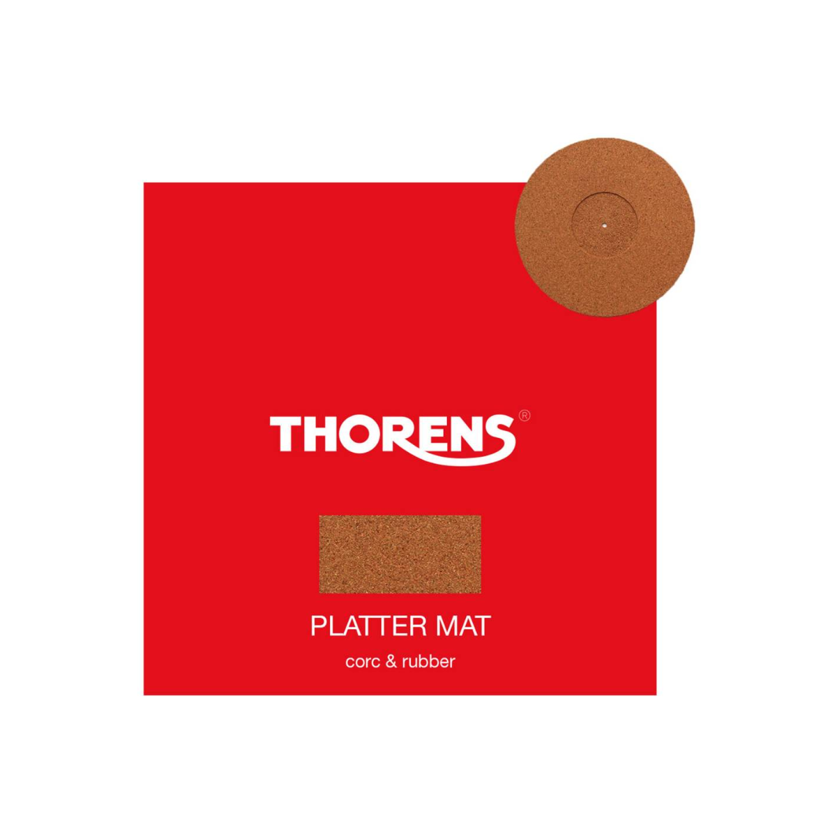Feutrines platines vinyles hifi - Thorens - Feutrine DM208 liège