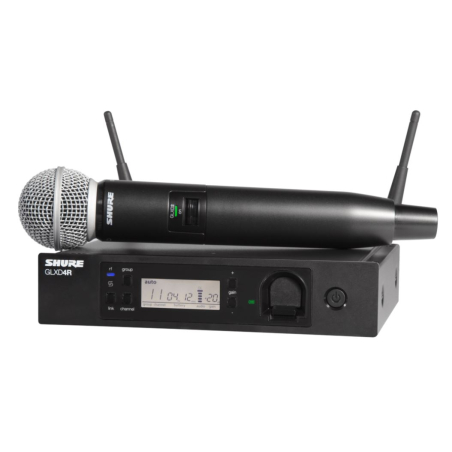 Micros chant sans fil - Shure - GLXD24RE-SM58-Z2