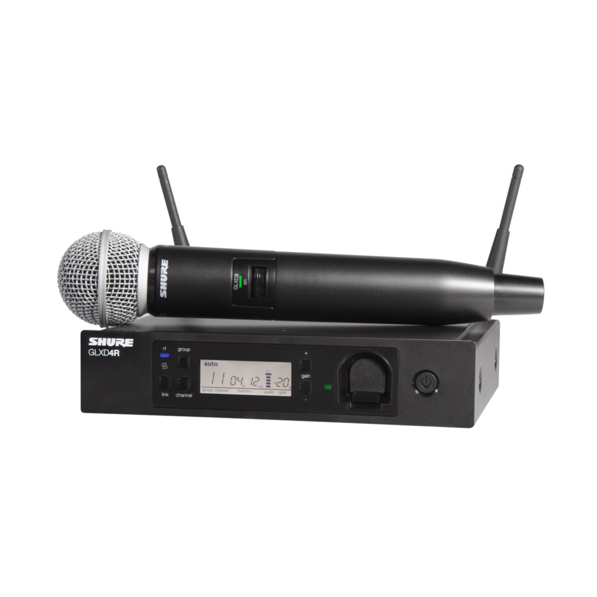 Micros chant sans fil - Shure - GLXD24RE-SM58-Z2