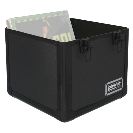 Sacs et flight cases pour disques vinyles - Power Acoustics - Flight cases - FL RCASE 100ALL BL