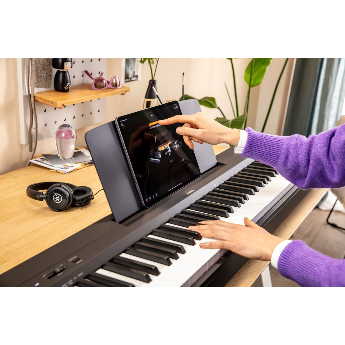 P-525 (BLANC) - Pianos numériques portables - Energyson