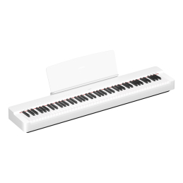 Yamaha L-125 – Support de piano numérique – Support robuste et durable au  design simple – Pied pour piano numérique P-125 Yamaha – Blanc : :  Instruments de musique et Sono