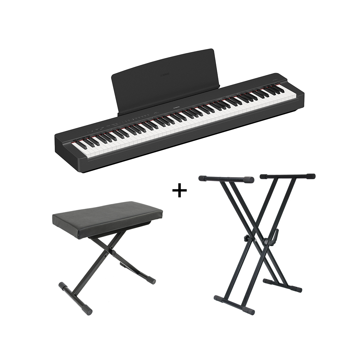 Packs Claviers et Synthé - Yamaha - Pack P-145 + Stand + Banquette