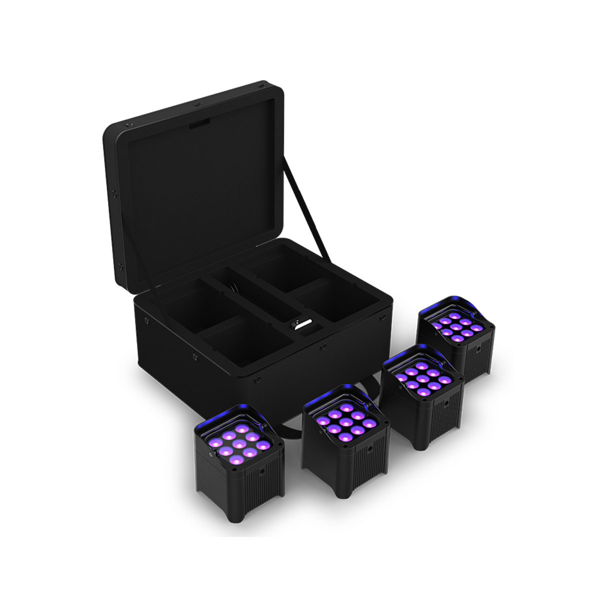 Projecteurs sur batteries - Chauvet DJ - Freedom Par H9 IP X4