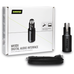 	Accessoires micros - Shure - MVX2U