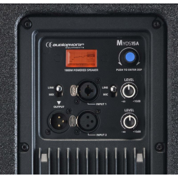 	Enceintes amplifiées - Audiophony - MYOS 15A