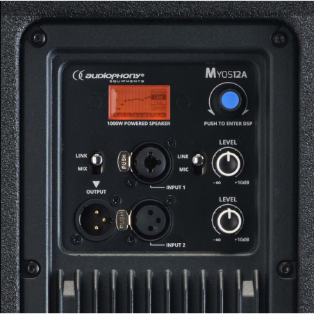 Enceintes amplifiées - Audiophony - MYOS 12A