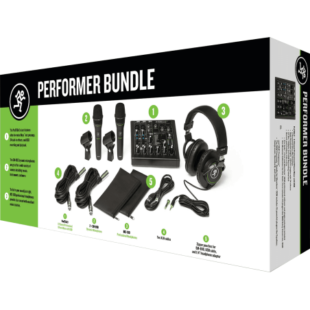 Packs Home Studio - Mackie - PERFORMER BUNDLE