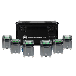 	Projecteurs sur batteries - ADJ - ELEMENT H6 PAK CHR