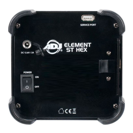 Projecteurs sur batteries - ADJ - ELEMENT ST HEX