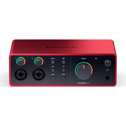 	Cartes son - Focusrite - SCARLETT 4 4I4