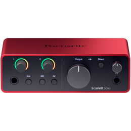 	Cartes son - Focusrite - SCARLETT 4 SOLO