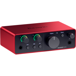 	Packs Home Studio - Focusrite - SCARLETT 4 SOLO STUDIO