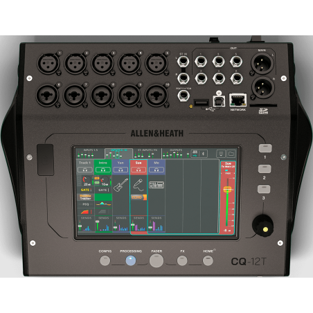 Tables de mixage numériques - Allen & Heath - CQ-12T