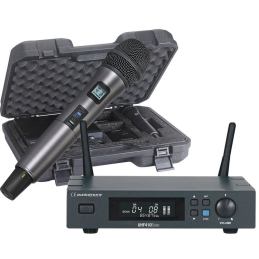 Micros chant sans fil - Audiophony - PACK UH F410 HAND F5