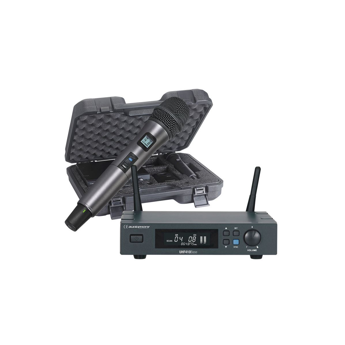 Micros chant sans fil - Audiophony - PACK UHF 410 HAND F5
