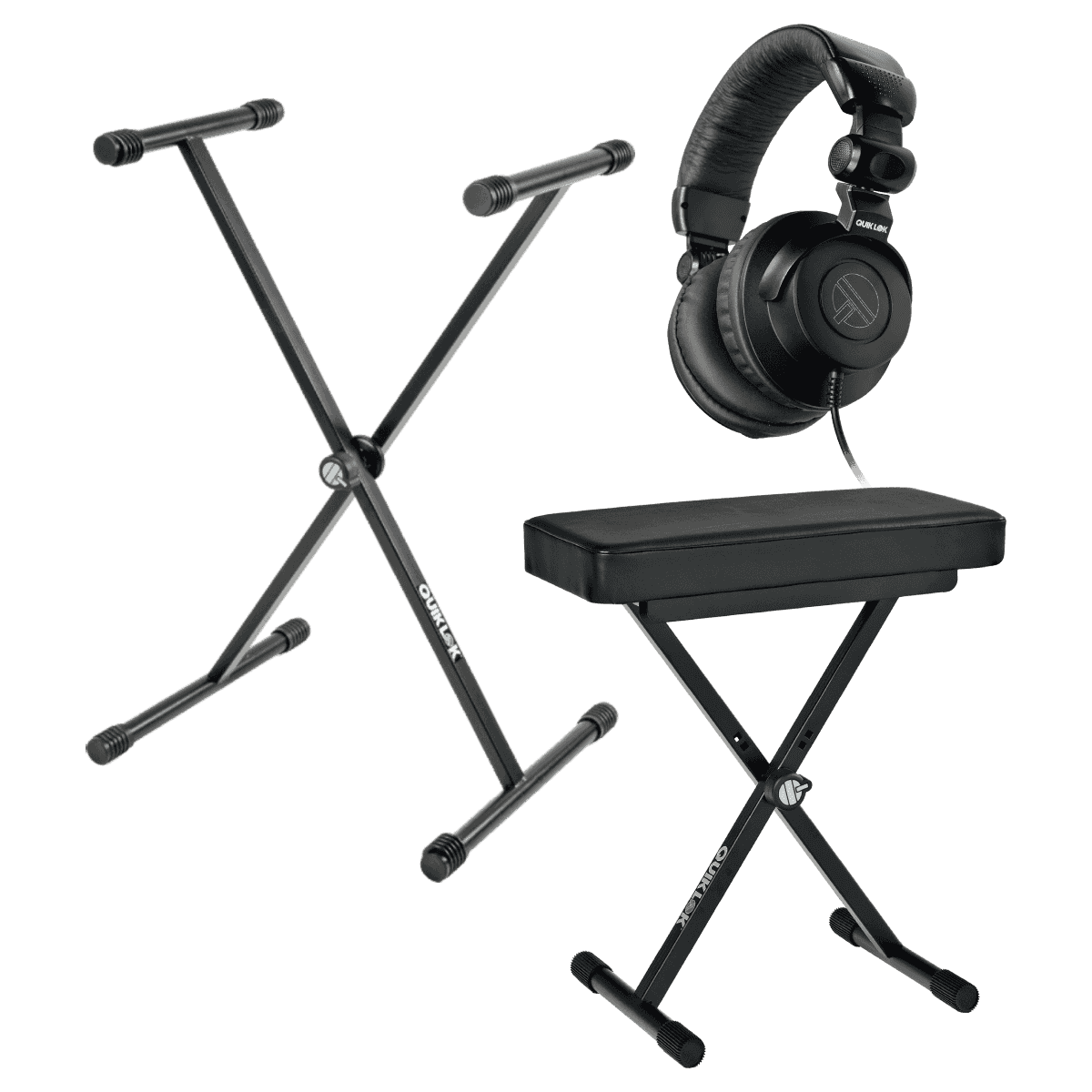 Stands claviers - Quik Lok - PACK KEYBUNDLE 1