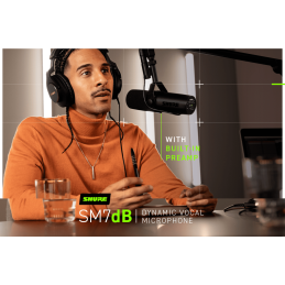 	Micros Podcast et radio - Shure - SM7DB