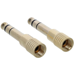 	Connecteurs jack 6,35 - Enova Hifi - HA635SC GOLD PACK2