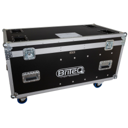 Flight cases éclairage - BriteQ - Flight Case 4 x BT-AKKUPOLE