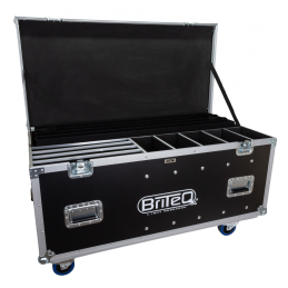 	Flight cases éclairage - BriteQ - Flight Case 4 x BT-AKKUPOLE