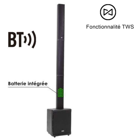 Systèmes amplifiés sur batteries - Definitive Audio - VORTEX 420 FREEDOM MK2