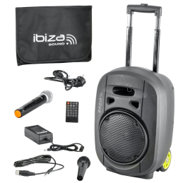 	Sonos portables sur batteries - Ibiza Sound - PORT8VHF-MKII-TWS