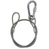 SC90S (Elingue acier gainée Ø4mm L60cm)