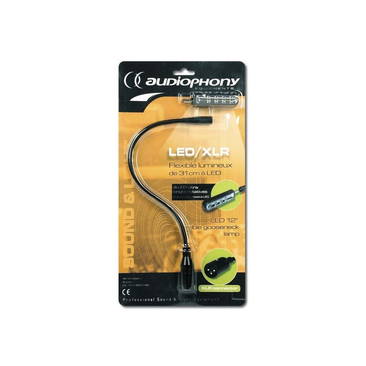 Accessoires consoles de mixage - Audiophony - LED/BNC