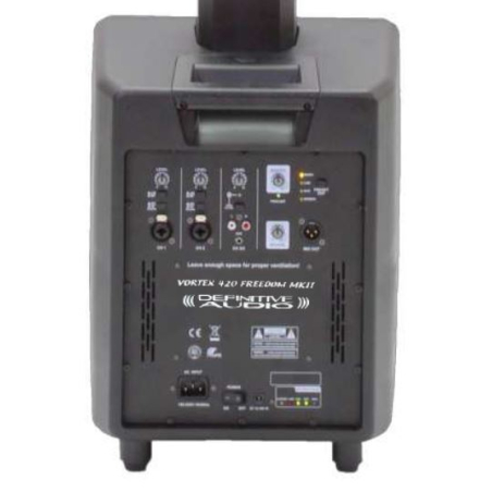 Systèmes amplifiés sur batteries - Definitive Audio - VORTEX 420 FREEDOM MK2