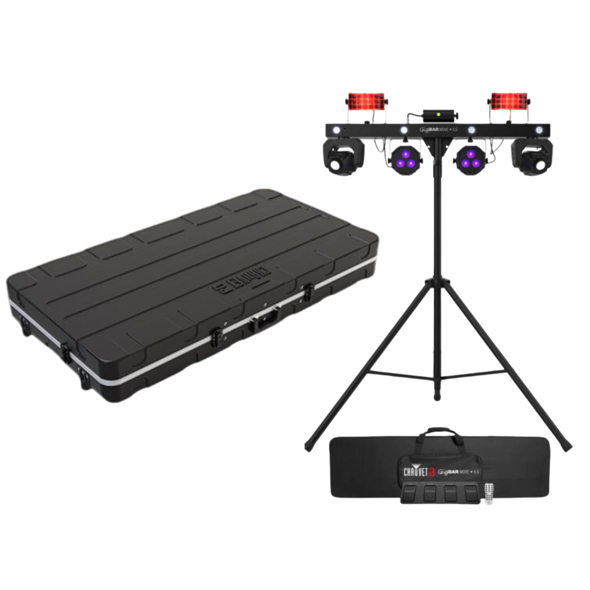 Pack Jeux de lumière - Chauvet DJ - Pack GigBAR Move + ILS +...