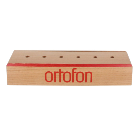 Accessoires platines vinyles DJ - Ortofon DJ - PRESENTOIR 6 CELLULES (BOIS)