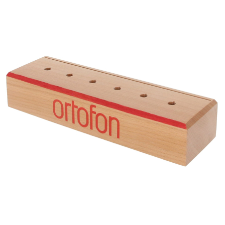 Accessoires platines vinyles DJ - Ortofon DJ - PRESENTOIR 6 CELLULES (BOIS)