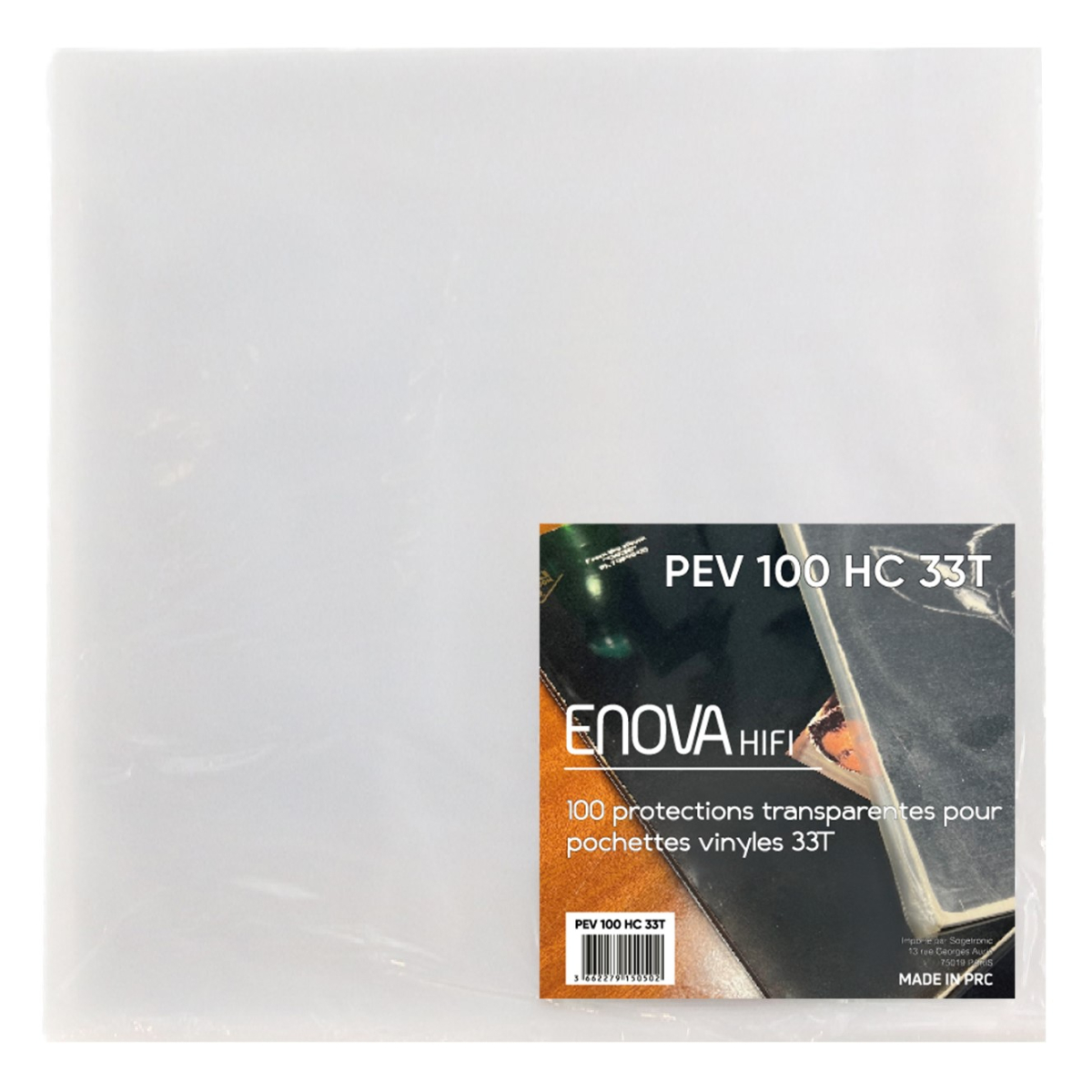 Accessoires platines vinyles Hifi - Enova Hifi - PEV 100 HC 33T