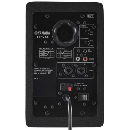 Enceintes monitoring de studio - Yamaha - HS 4 (LA PAIRE - NOIR)