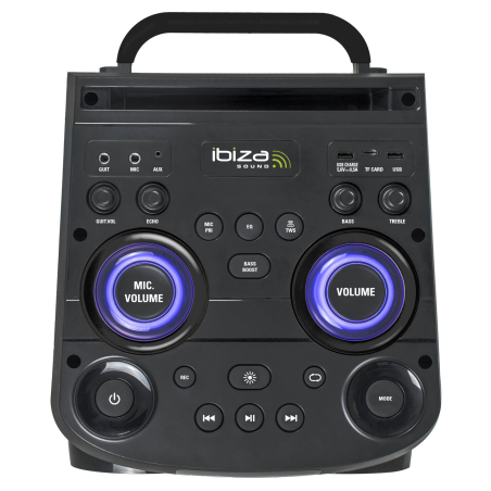 Enceintes Bluetooth Portables - Ibiza Sound - BOMBMASTER