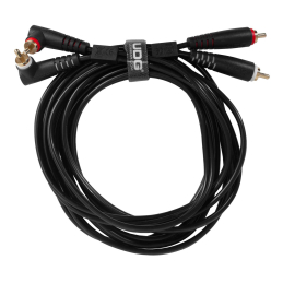 Câbles RCA / RCA - UDG - U 97005 (NOIR)