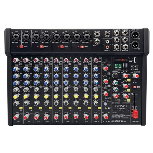 Consoles analogiques - Definitive Audio - TM 833 BU DSP