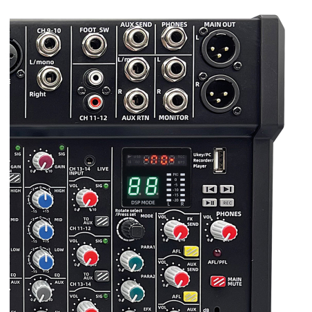 Consoles analogiques - Definitive Audio - TM 833 BU DSP