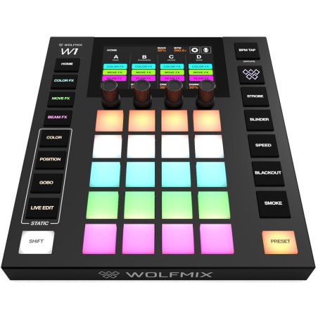 Pack Jeux de lumière -  - Pack Wolfmix W1 MK2 +...