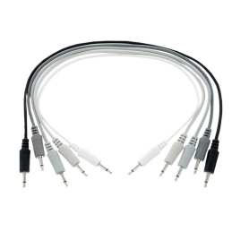 	Câbles JACK / JACK - Moog - SET 5 CABLES MINI JACK MONO...