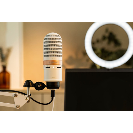 Micros Podcast et radio - Yamaha - YCM01 USB (BLANC)