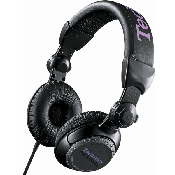 Casques DJ - Technics - RP-DJ1200EK Casques DJ - Technics - RP-DJ1200EK