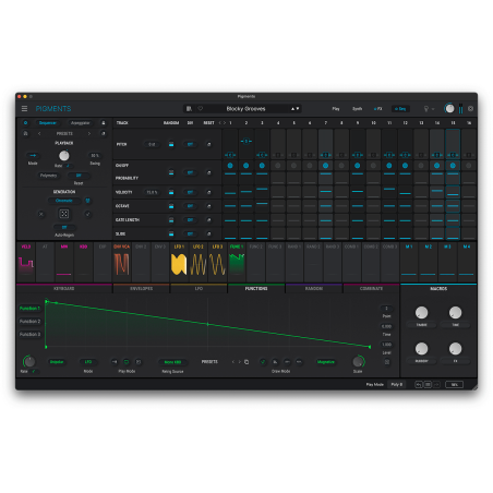 Logiciels instruments virtuels - Arturia - PIGMENTS 5