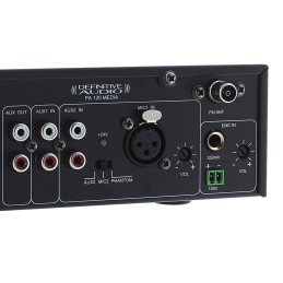 	Ampli ligne 100V - Definitive Audio - PA 120 MEDIA