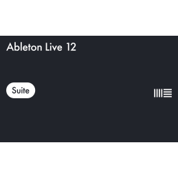 Logiciels séquenceurs - Ableton - LIVE 12 SUITE